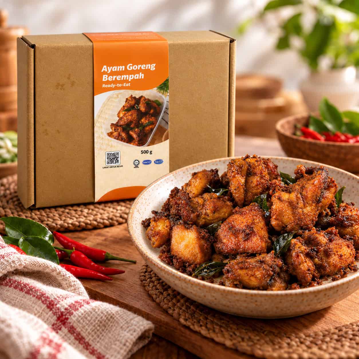 Ayam Goreng Berempah Rustic Spread Ayam Goreng Berempah (Family Pack) - Image 1