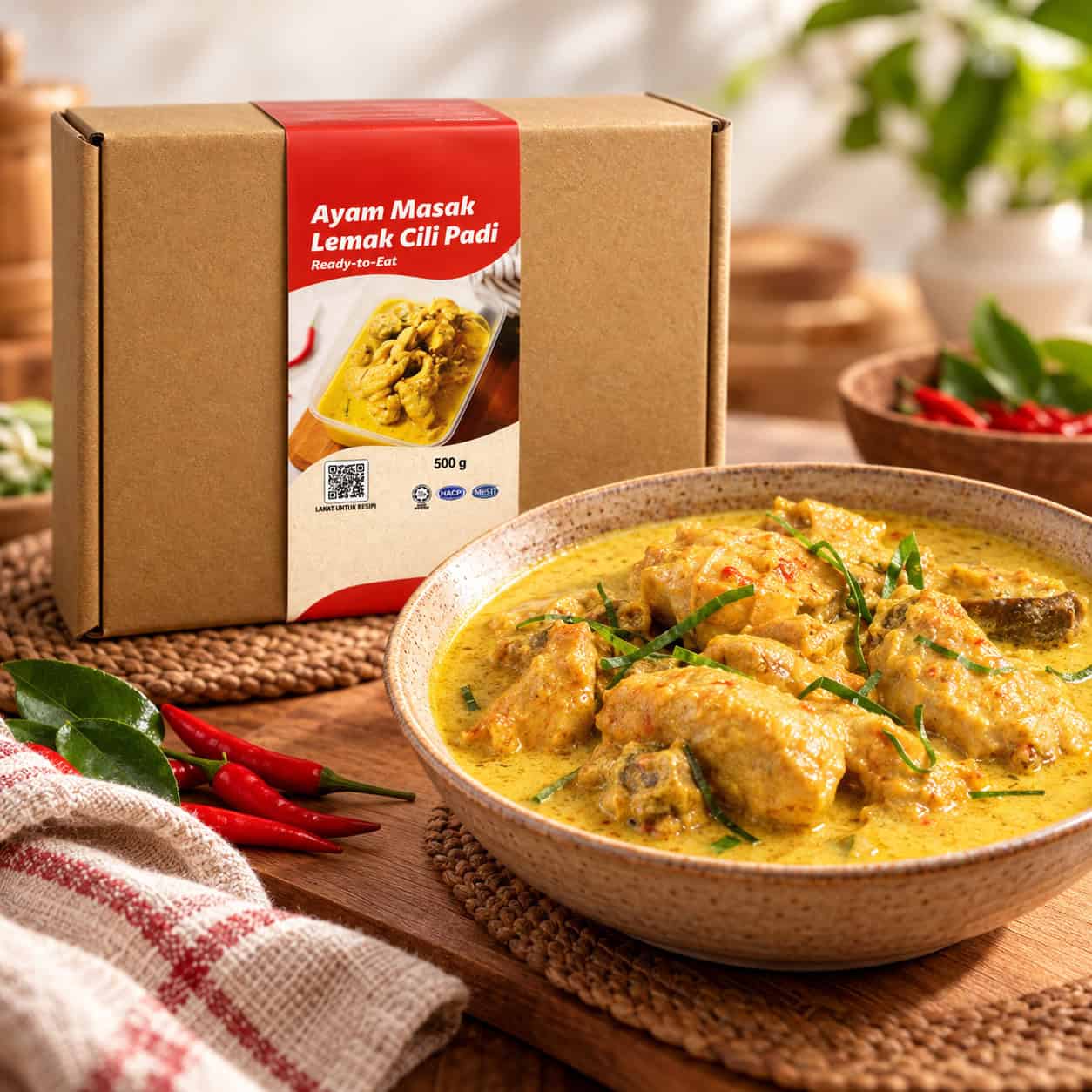 Ayam Masak Lemak Cili Padi Feast (1) Ayam Masak Lemak Cili Padi (Family Pack) - Image 1